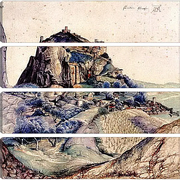 Модульная картина - View of Arco. Альбрехт Дюрер
Модульная картина - View of Arco. Альбрехт Дюрер