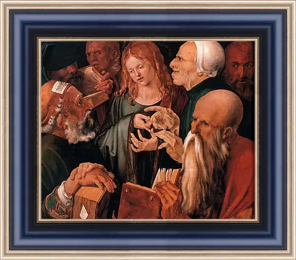 Картина в раме - Christ among the Doctors. Альбрехт Дюрер
Картина в раме - Christ among the Doctors. Альбрехт Дюрер