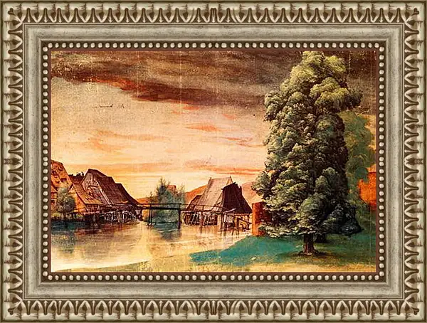 Картина в раме - The Cooper Mill on the Pegnitz. Альбрехт Дюрер
Картина в раме - The Cooper Mill on the Pegnitz. Альбрехт Дюрер