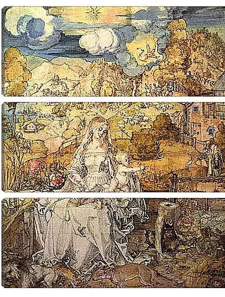 Модульная картина - Madonna with Animals. Альбрехт Дюрер
Модульная картина - Madonna with Animals. Альбрехт Дюрер