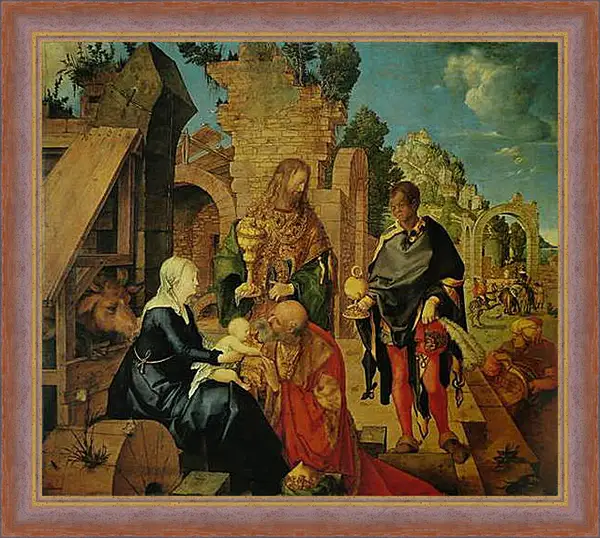 Картина в раме - Adoration of the Magi. Альбрехт Дюрер
Картина в раме - Adoration of the Magi. Альбрехт Дюрер