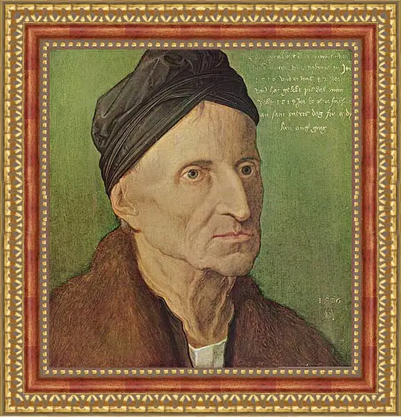 Картина в раме - Portrat des Michael Wolgemut. Альбрехт Дюрер
Картина в раме - Portrat des Michael Wolgemut. Альбрехт Дюрер