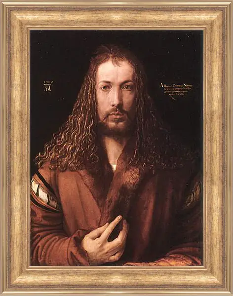 Картина в раме - Self-portrait by Albrecht. Альбрехт Дюрер
Картина в раме - Self-portrait by Albrecht. Альбрехт Дюрер