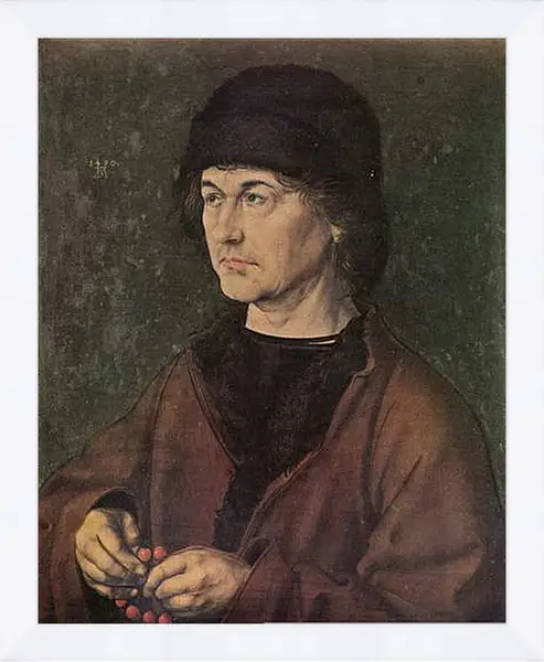 Картина в раме - Portrat Albrecht Dü. Альбрехт Дюрер Картина в раме - Portrat Albrecht Dü. Альбрехт Дюрер