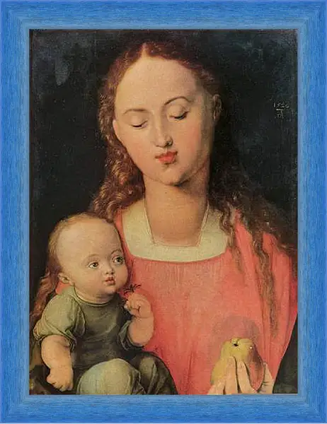 Картина в раме - Maria mit Kind. Альбрехт Дюрер
Картина в раме - Maria mit Kind. Альбрехт Дюрер
