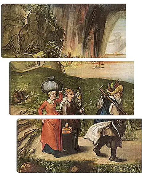 Модульная картина - Loths Flucht. Альбрехт Дюрер
Модульная картина - Loths Flucht. Альбрехт Дюрер