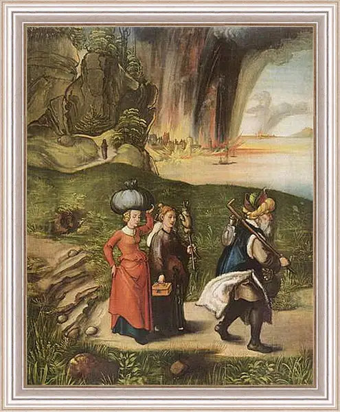 Картина в раме - Loths Flucht. Альбрехт Дюрер
Картина в раме - Loths Flucht. Альбрехт Дюрер