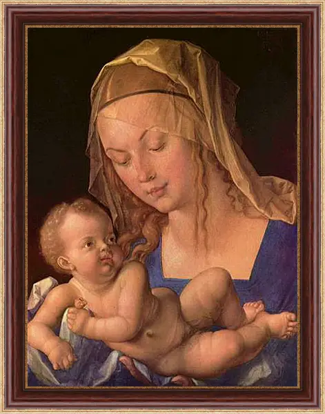 Картина в раме - Die Madonna mit der Birnenschnitte. Альбрехт Дюрер
Картина в раме - Die Madonna mit der Birnenschnitte. Альбрехт Дюрер