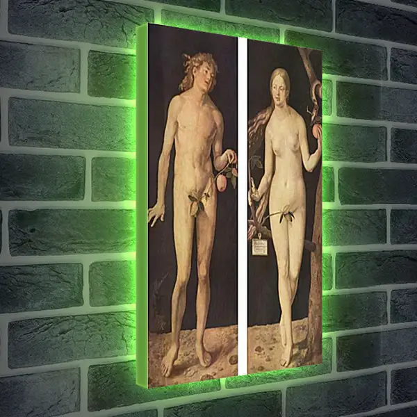 Лайтбокс световая панель - Adam and Eve. Альбрехт Дюрер
Лайтбокс световая панель - Adam and Eve. Альбрехт Дюрер