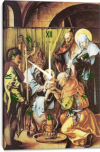 Часы картина - Die sieben Schmerzen Maria, Mitteltafel (Beschneidung Christi). Альбрехт Дюрер
Часы картина - Die sieben Schmerzen Maria, Mitteltafel (Beschneidung Christi). Альбрехт Дюрер