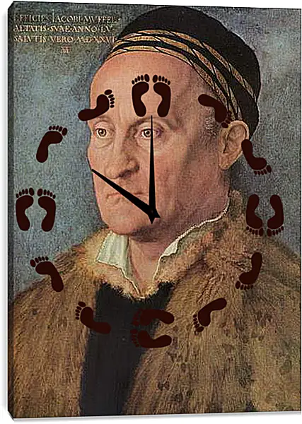 Часы картина - Portraet des Jacob Muffel. Альбрехт Дюрер
Часы картина - Portraet des Jacob Muffel. Альбрехт Дюрер
