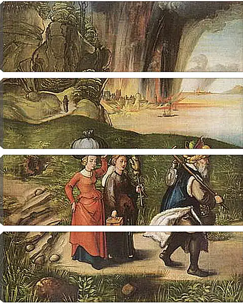 Модульная картина - Loths Flucht. Альбрехт Дюрер
Модульная картина - Loths Flucht. Альбрехт Дюрер