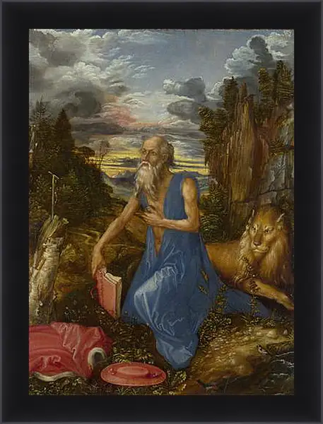 Картина в раме - Saint Jerome. Альбрехт Дюрер Картина в раме - Saint Jerome. Альбрехт Дюрер