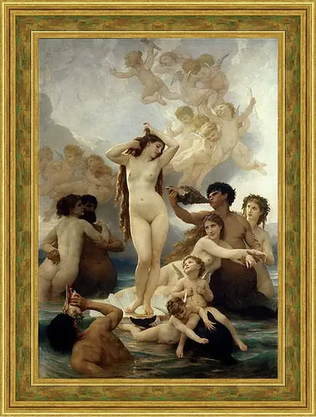 Картина в раме - Birth of Venus - Рождение Венеры. Адольф Вильям Бугро
Картина в раме - Birth of Venus - Рождение Венеры. Адольф Вильям Бугро