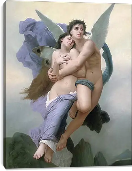 Постер на подрамнике - The Abduction of Psyche - Похищение Психеи. Адольф Вильям Бугро
Постер на подрамнике - The Abduction of Psyche - Похищение Психеи. Адольф Вильям Бугро
