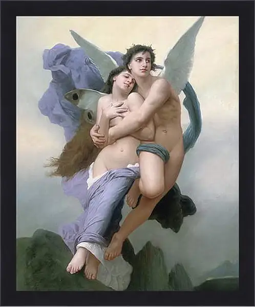 Картина в раме - The Abduction of Psyche - Похищение Психеи. Адольф Вильям Бугро
Картина в раме - The Abduction of Psyche - Похищение Психеи. Адольф Вильям Бугро