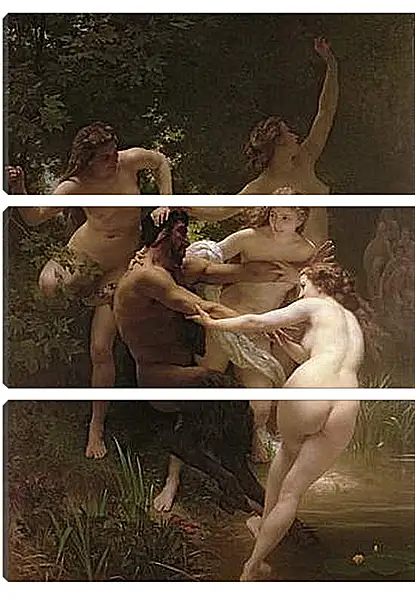 Модульная картина - Nymphs and Satyr - Нимфы и Сатир. Адольф Вильям Бугро
Модульная картина - Nymphs and Satyr - Нимфы и Сатир. Адольф Вильям Бугро