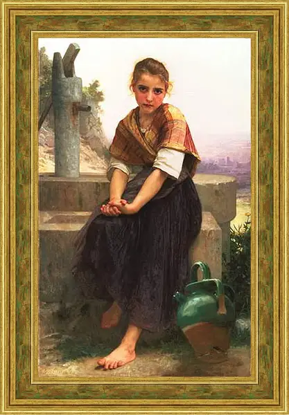 Картина в раме - The Broken Pitcher. Адольф Вильям Бугро
Картина в раме - The Broken Pitcher. Адольф Вильям Бугро