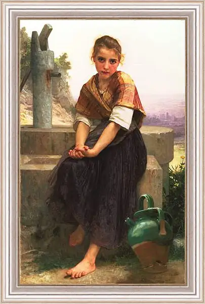 Картина в раме - The Broken Pitcher. Адольф Вильям Бугро
Картина в раме - The Broken Pitcher. Адольф Вильям Бугро