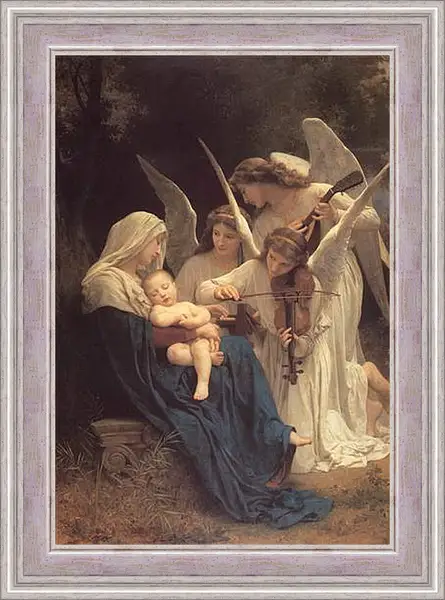 Картина в раме - Song of the Angels. Адольф Вильям Бугро
Картина в раме - Song of the Angels. Адольф Вильям Бугро