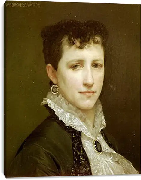 Постер на подрамнике - Portrait of Miss Elizabeth Gardner. Адольф Вильям Бугро
Постер на подрамнике - Portrait of Miss Elizabeth Gardner. Адольф Вильям Бугро