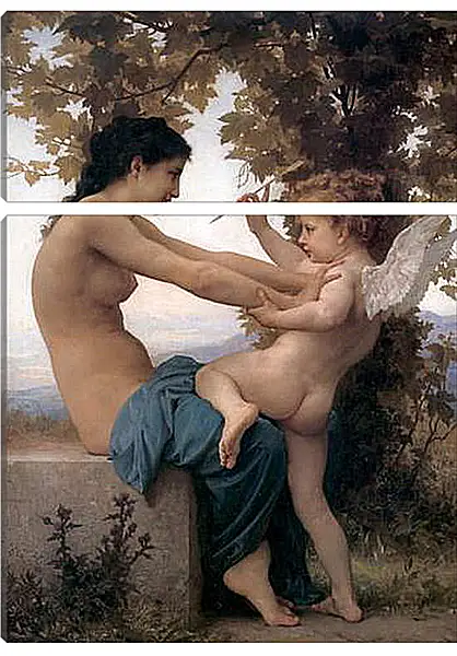 Модульная картина - A Young Girl Defending Herself Against Eros. Адольф Вильям Бугро
Модульная картина - A Young Girl Defending Herself Against Eros. Адольф Вильям Бугро