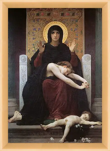 Картина в раме - Vierge Consolatrice. Адольф Вильям Бугро
Картина в раме - Vierge Consolatrice. Адольф Вильям Бугро
