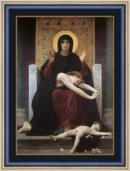 Картина в раме - Vierge Consolatrice. Адольф Вильям Бугро
Картина в раме - Vierge Consolatrice. Адольф Вильям Бугро