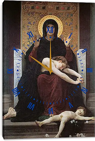 Часы картина - Vierge Consolatrice. Адольф Вильям Бугро
Часы картина - Vierge Consolatrice. Адольф Вильям Бугро