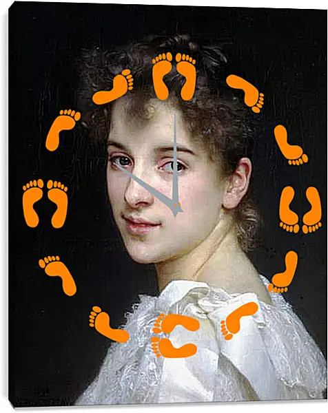 Часы картина - Portrait de Gabrielle Cot - Габриэль Кот. Адольф Вильям Бугро
Часы картина - Portrait de Gabrielle Cot - Габриэль Кот. Адольф Вильям Бугро