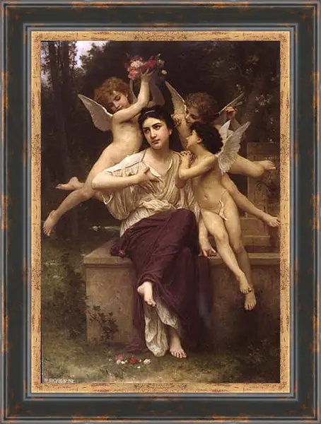 Картина в раме - Reve de Printemps. Адольф Вильям Бугро
Картина в раме - Reve de Printemps. Адольф Вильям Бугро