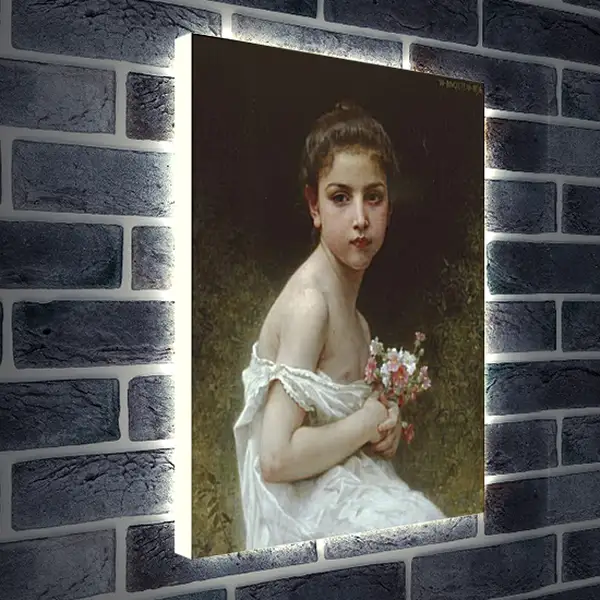Лайтбокс световая панель - Petite Fille au Bouquet. Адольф Вильям Бугро
Лайтбокс световая панель - Petite Fille au Bouquet. Адольф Вильям Бугро