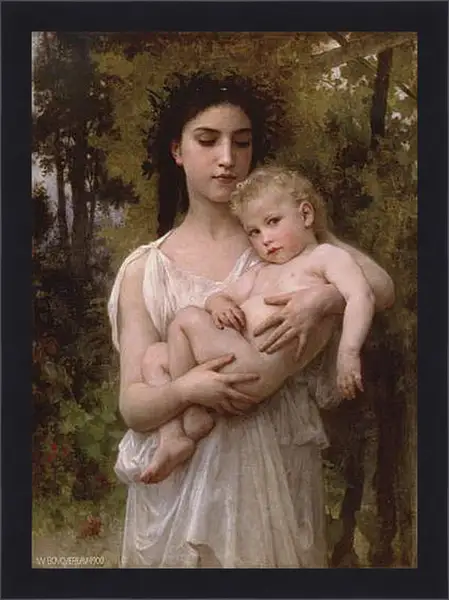 Картина в раме - Le Jeune Frere. Адольф Вильям Бугро
Картина в раме - Le Jeune Frere. Адольф Вильям Бугро