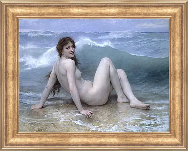 Картина в раме - La Vague. Адольф Вильям Бугро
Картина в раме - La Vague. Адольф Вильям Бугро