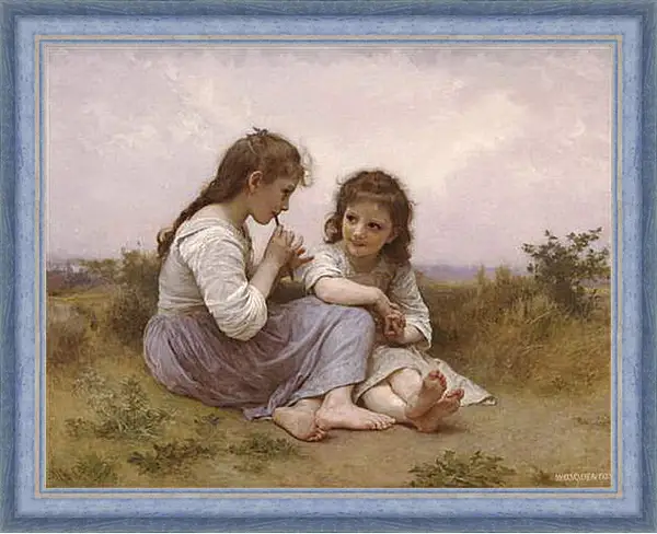 Картина в раме - Idylle Enfantine - Идиллия детства. Адольф Вильям Бугро
Картина в раме - Idylle Enfantine - Идиллия детства. Адольф Вильям Бугро