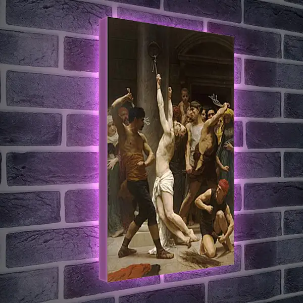 Лайтбокс световая панель - Flagellation de Notre Seigneur Jesus Christ. Бичевание Христа. Адольф Вильям Бугро Лайтбокс световая панель - Flagellation de Notre Seigneur Jesus Christ. Бичевание Христа. Адольф Вильям Бугро