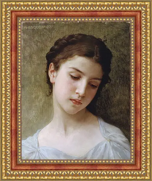 Картина в раме - Etude - Tete de Jeune Fille. Адольф Вильям Бугро
Картина в раме - Etude - Tete de Jeune Fille. Адольф Вильям Бугро