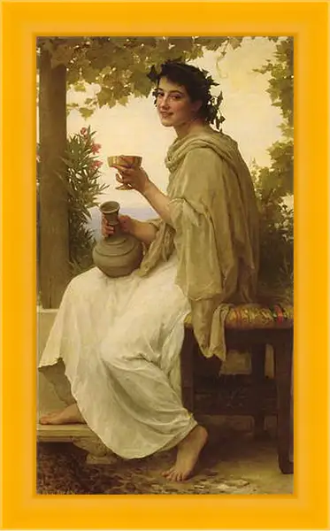 Картина в раме - Bacchante. Адольф Вильям Бугро
Картина в раме - Bacchante. Адольф Вильям Бугро