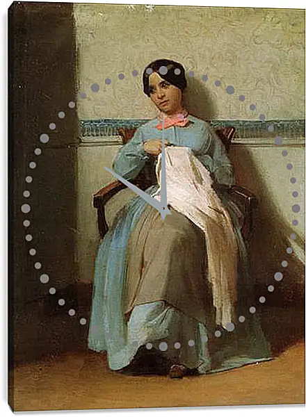 Часы картина - A Portrait of Leonie Bouguereau. Адольф Вильям Бугро
Часы картина - A Portrait of Leonie Bouguereau. Адольф Вильям Бугро