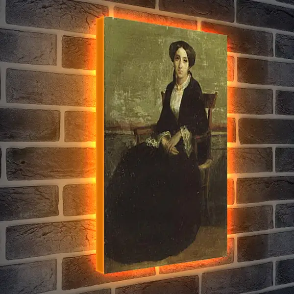Лайтбокс световая панель - A Portrait of Genevieve Bouguereau. Адольф Вильям Бугро Лайтбокс световая панель - A Portrait of Genevieve Bouguereau. Адольф Вильям Бугро