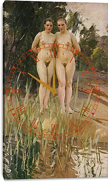 Часы картина - Girlfriends - Подружки. Андерс Цорн
Часы картина - Girlfriends - Подружки. Андерс Цорн