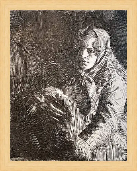 Картина в раме - Madonna. Андерс Цорн
Картина в раме - Madonna. Андерс Цорн