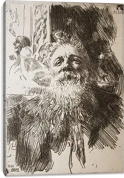 Постер на подрамнике - Auguste Rodin. Огюст Роден. Андерс Цорн Постер на подрамнике - Auguste Rodin. Огюст Роден. Андерс Цорн