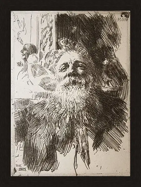 Картина в раме - Auguste Rodin. Андерс Цорн
Картина в раме - Auguste Rodin. Андерс Цорн