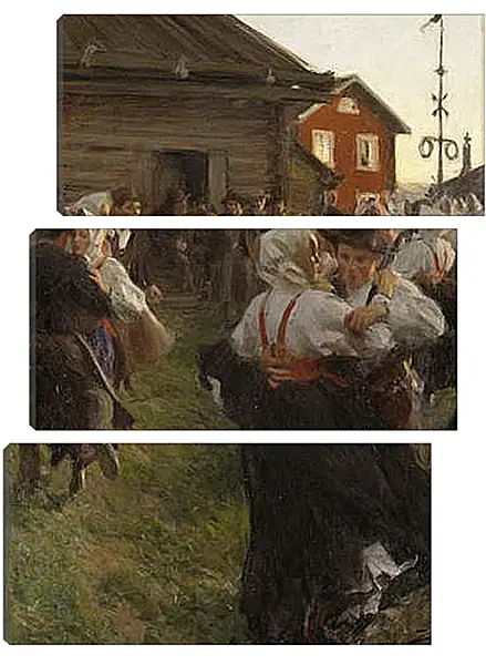 Модульная картина - Midsommardans. Андерс Цорн
Модульная картина - Midsommardans. Андерс Цорн