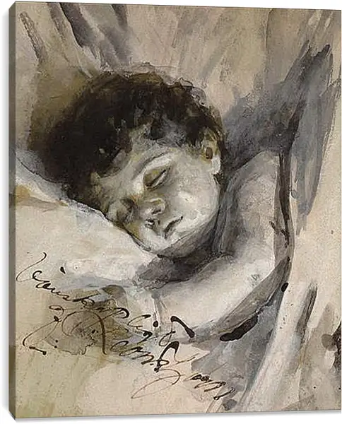 Постер на подрамнике - Sovande barn (Sleeping Child). Андерс Цорн
Постер на подрамнике - Sovande barn (Sleeping Child). Андерс Цорн