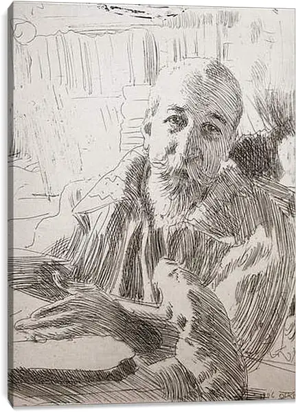 Постер на подрамнике - Anatole France. Андерс Цорн
Постер на подрамнике - Anatole France. Андерс Цорн