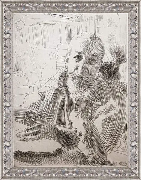 Картина в раме - Anatole France. Андерс Цорн
Картина в раме - Anatole France. Андерс Цорн