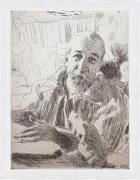 Картина в раме - Anatole France. Андерс Цорн
Картина в раме - Anatole France. Андерс Цорн