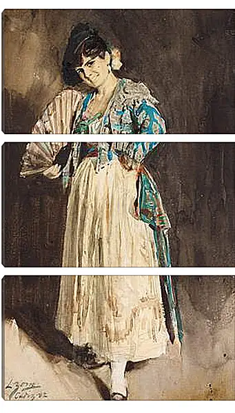 Модульная картина - Spanish lady in black beret. Андерс Цорн
Модульная картина - Spanish lady in black beret. Андерс Цорн
